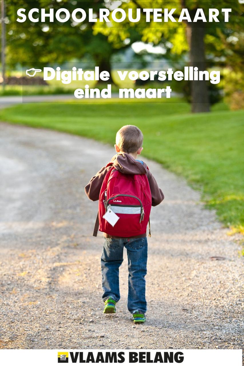 Veilig naar school met de schoolroutekaart