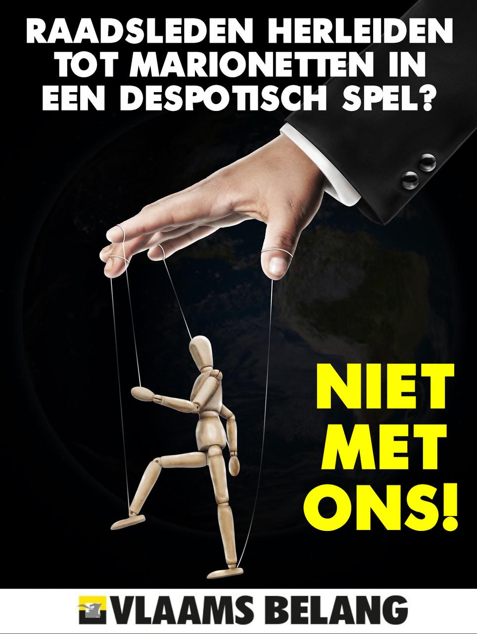 Noord-Koreaanse toestanden in onze gemeente