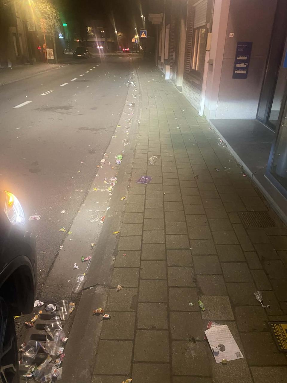 Opkuis na evenementen beperken