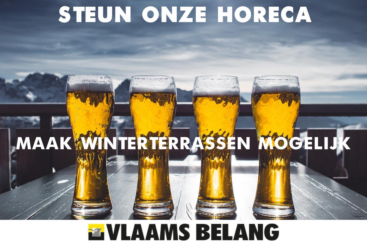 Vlaams Belang vraagt inrichting winterterrassen mogelijk te maken