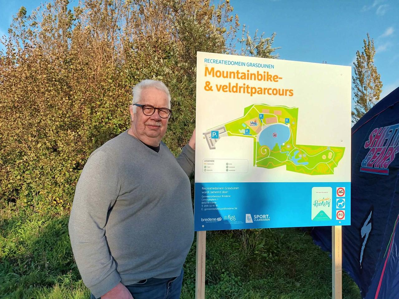 Mountainbikeparcours in Bredene