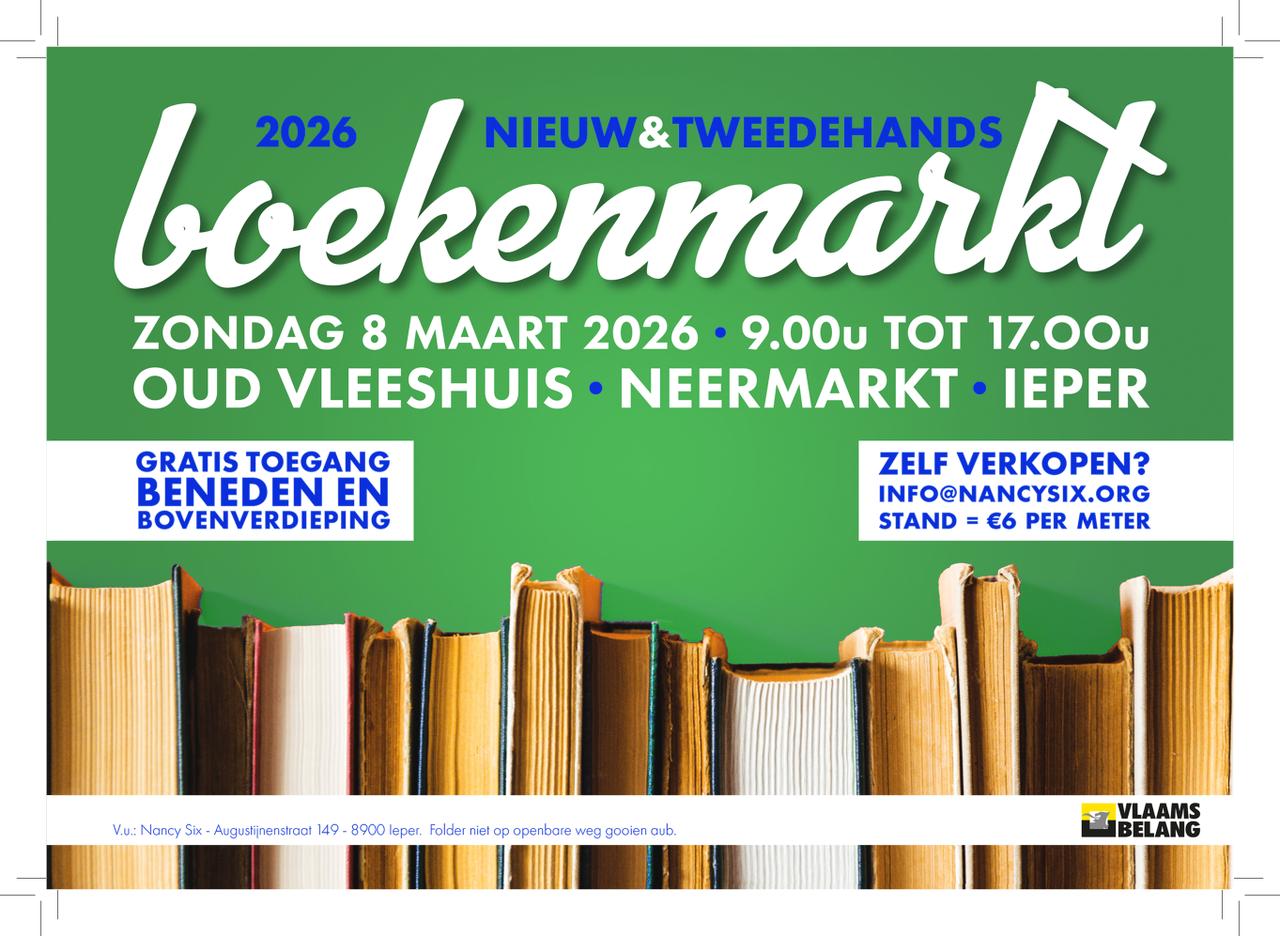 6de Boekenmarkt Ieper