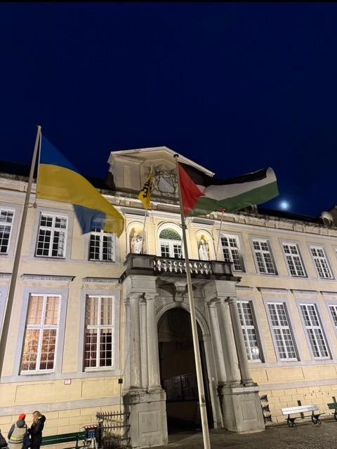 Stop import buitenlands conflict:  Haal Palestijnse vlag weg!