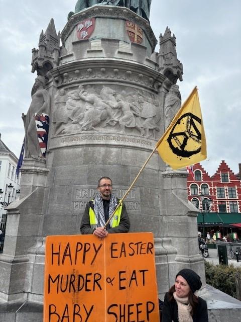 Klimaatactivist Mouton op Pasen in Brugge - Vlaams Belang eist maatregelen
