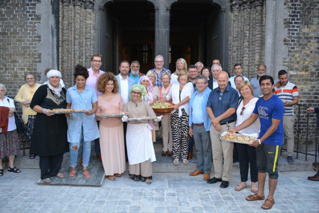 Islamitische feest:  Brugse politici waren er wat graag bij.