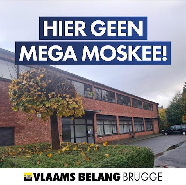 Mega-moskee op Sint-Andries  - Vlaams Belang richt buurtcomité op