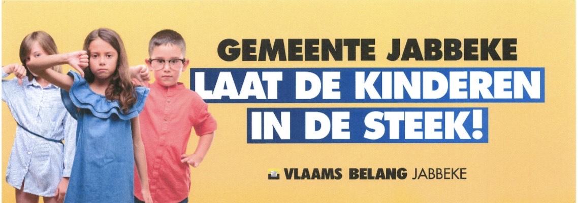 Gemeente Jabbeke laat de kinderen in de steek