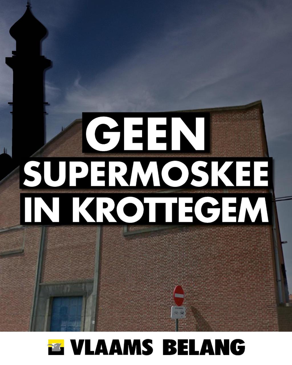 Verzet Vlaams Belang werkt! Supermoskee (voorlopig) geweigerd!