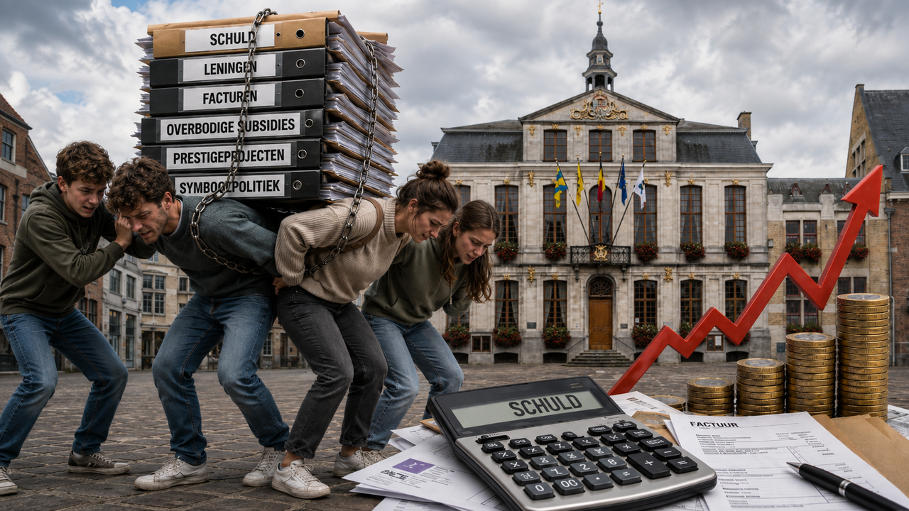 Roeselaarse schuldenberg groeit: “Zadel volgende generaties niet op met een financiële strop!”