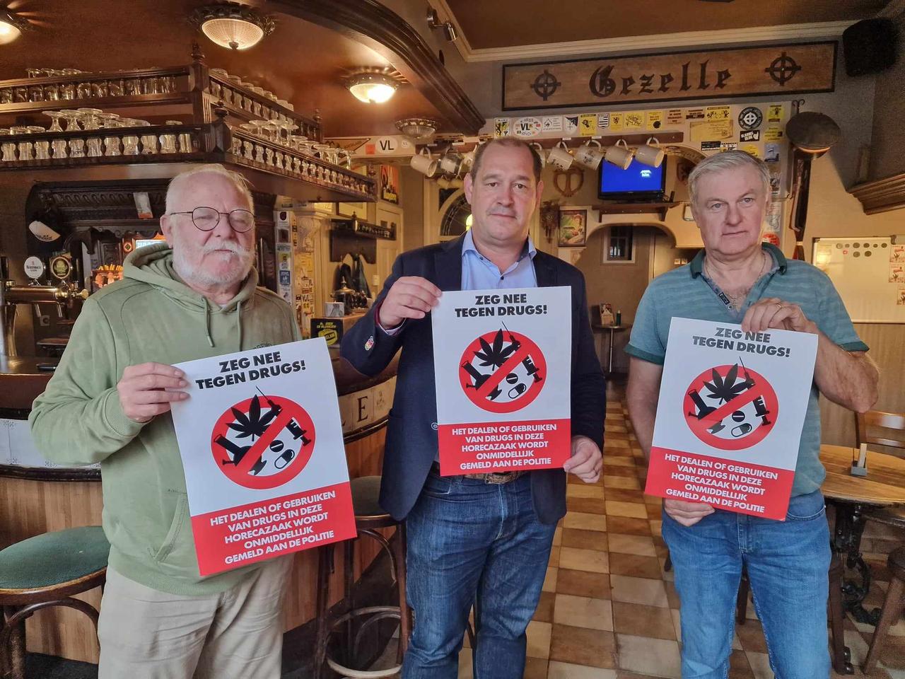 Horeca-campagne: “”ZEG NEE TEGEN DRUGS! “