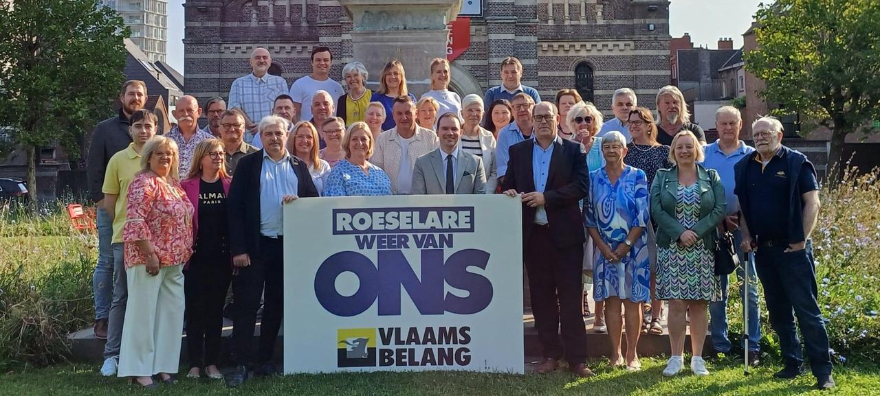 Vlaams Belang Roeselare stelt haar lijst voor!