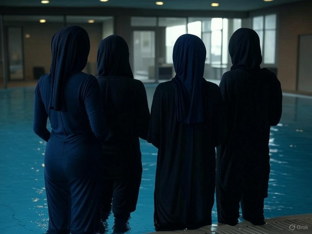 Geen boerkini in Kortrijk