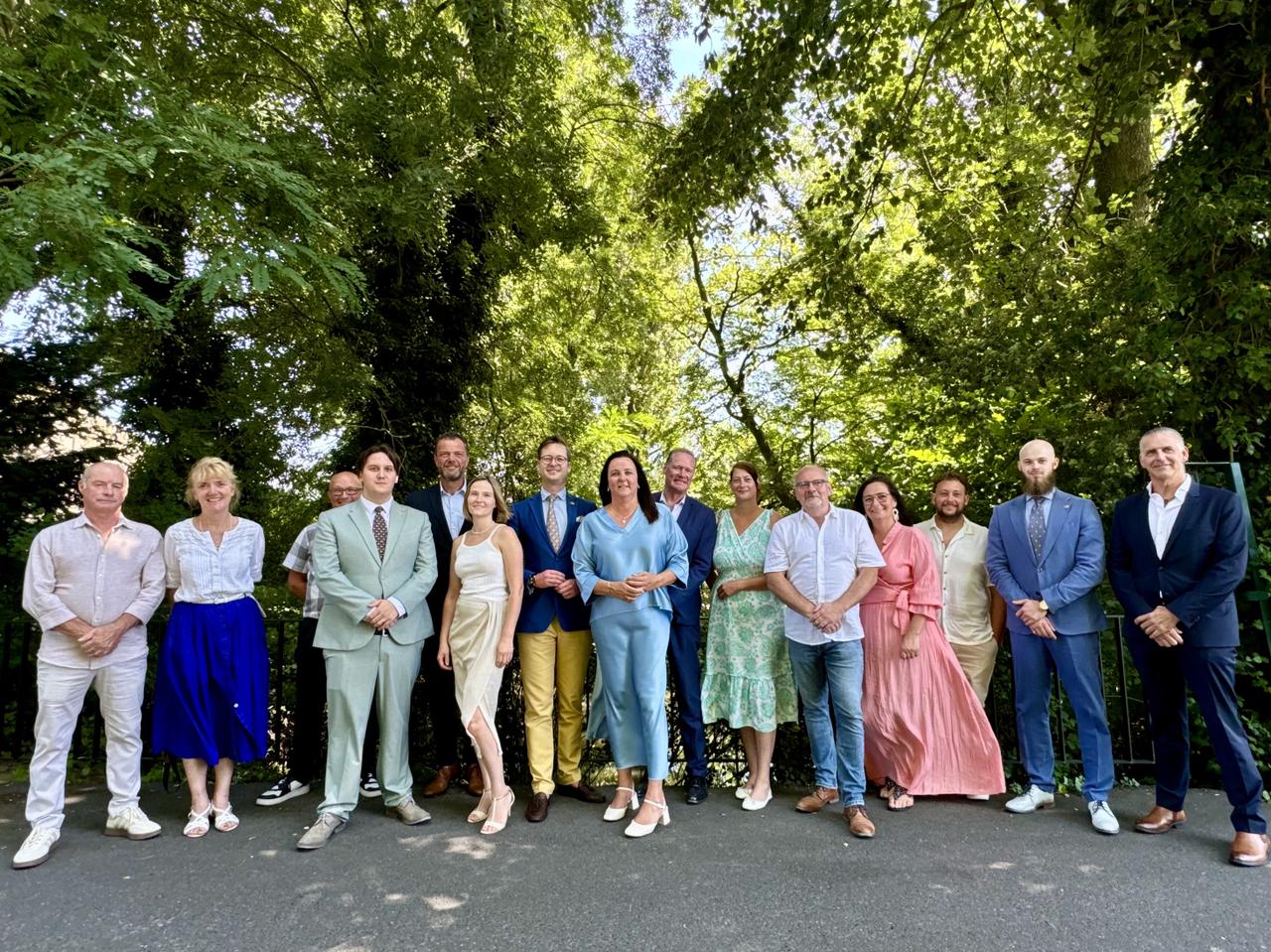 Vernieuwd bestuur Vlaams Belang Kortrijk voorgesteld