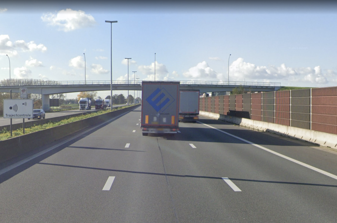 Trajectcontrole E17 Waregem - Kortrijk niet actief