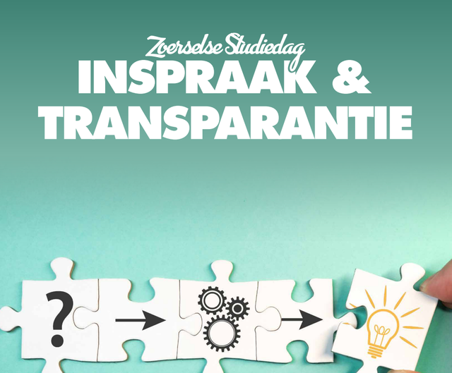 Studiedag Inspraak en Transparantie
