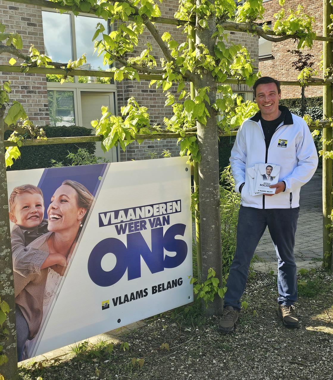 Vlaams Belang gaat 5000 Zoerselse gezinnen bezoeken in aanloop naar 9 juni