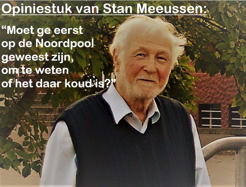 Opiniestuk van Stan Meeussen