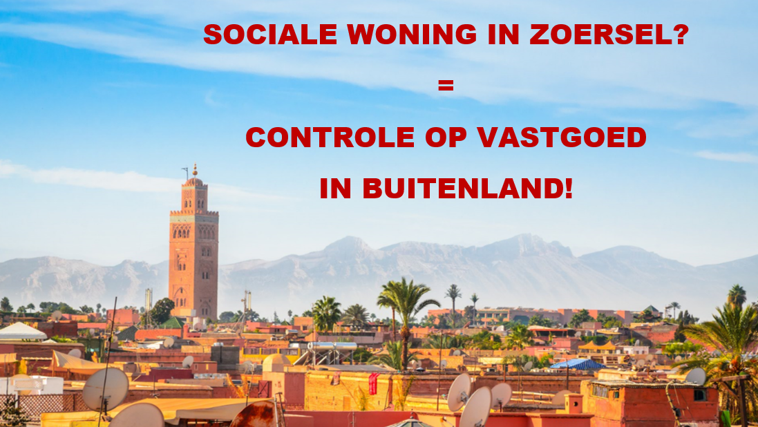 Vlaams Belang Zoersel zet controles op vastgoedeigendom in het buitenland bij toekenning van sociale woning opnieuw op de agenda.