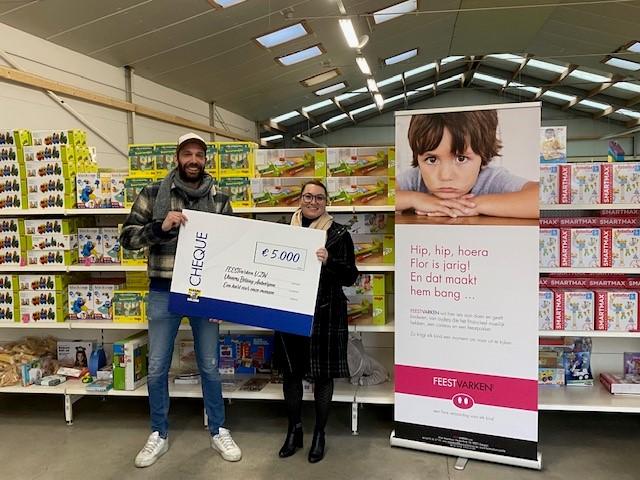 Vlaams Belang provincie Antwerpen doneert 5000€ aan VZW Feestvarken