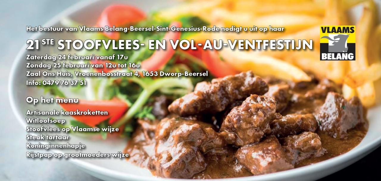 21e eetfestijn Vlaams Belang-Beersel-Sint-Genesius-Rode