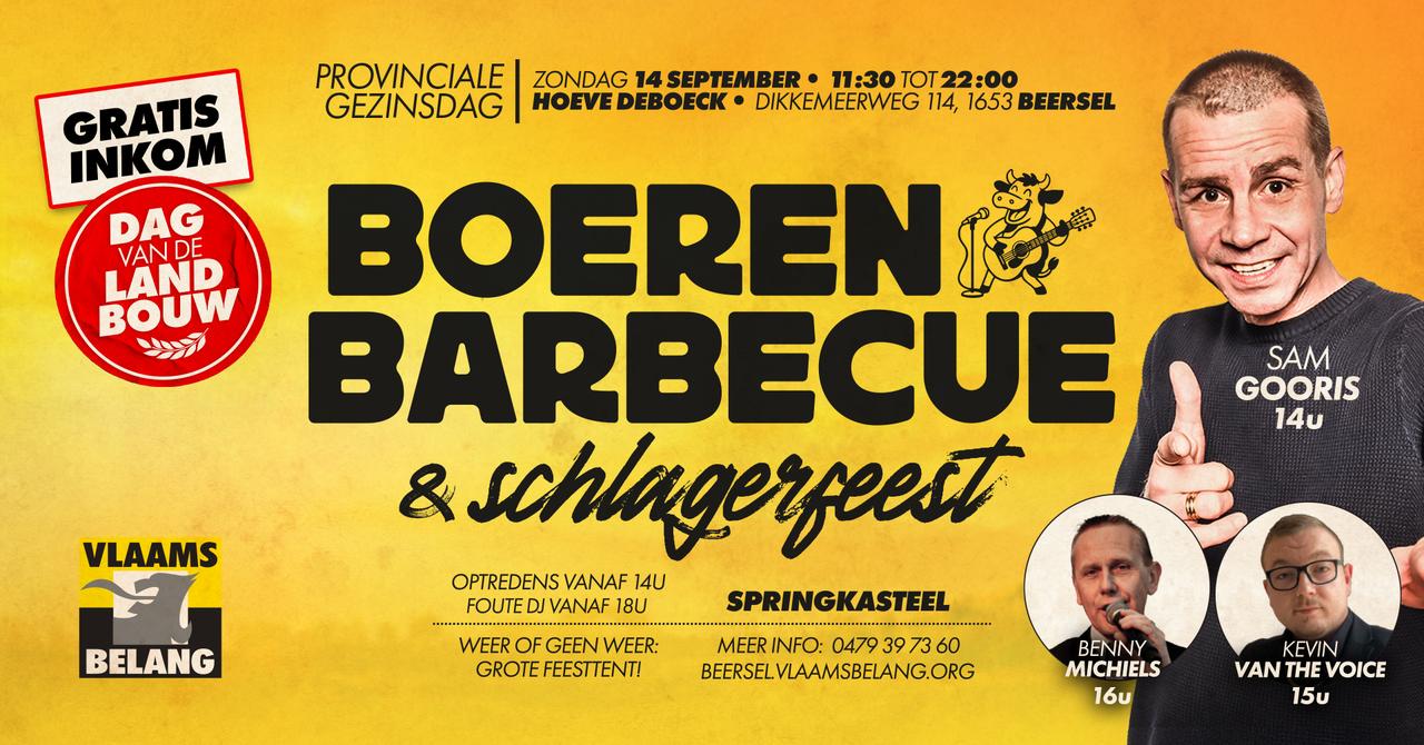 Boerenbarbecue & schlagerfeest