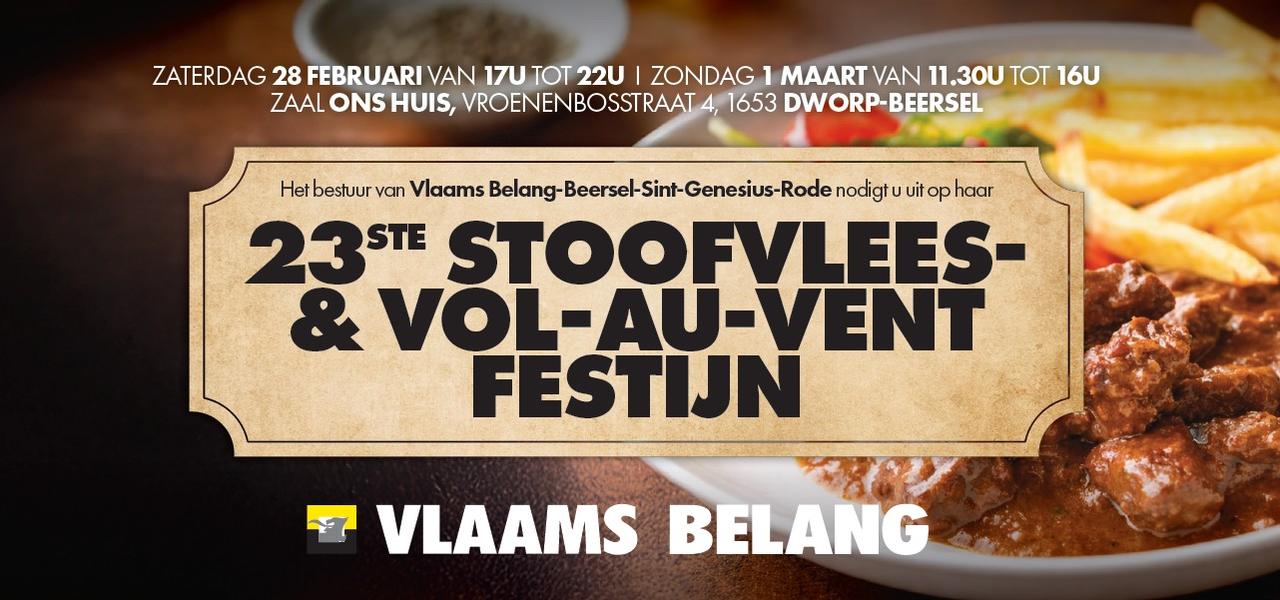 23ste Stoofvleesfestijn Vlaams Belang Beersel