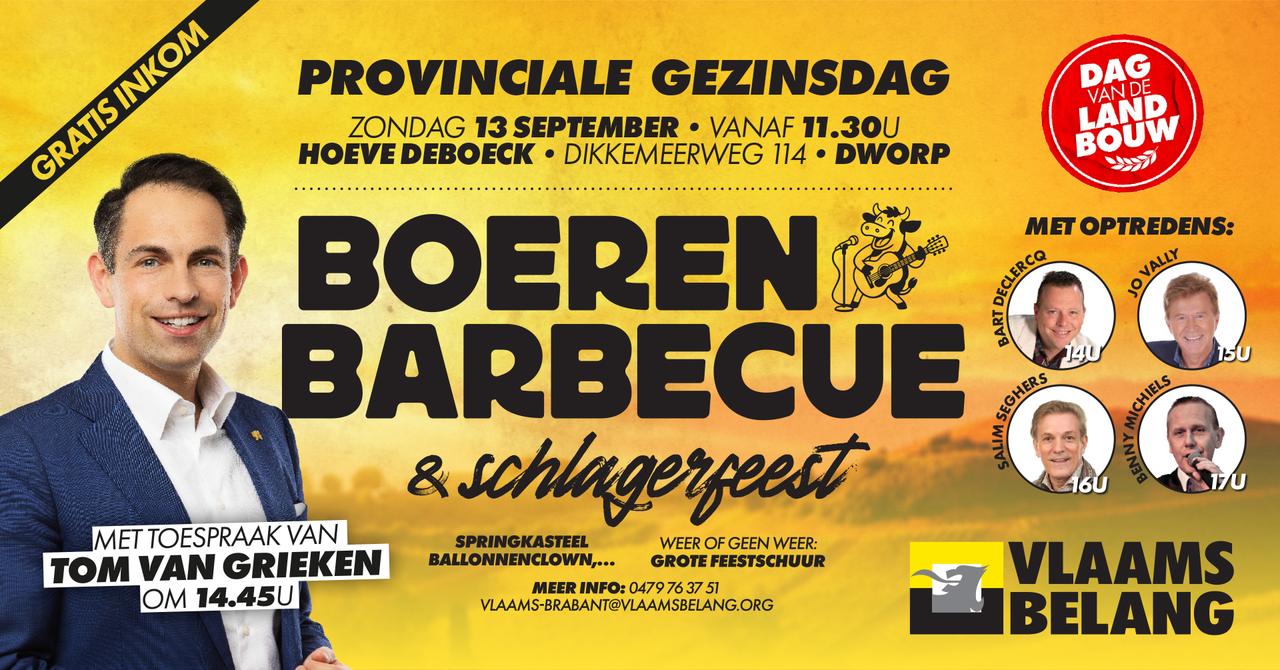 Boerenbarbecue & schlagerfeest