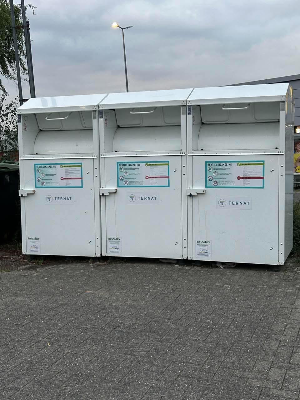Textielcontainers verdwijnen vanaf morgen in Ternat