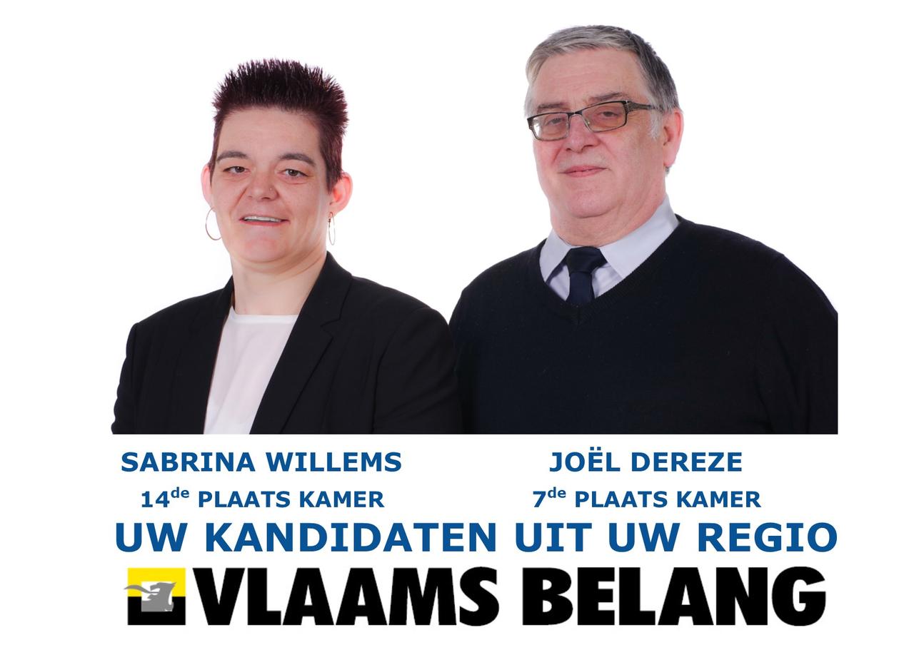 Onze kandidaten uit uw regio voor de kamer