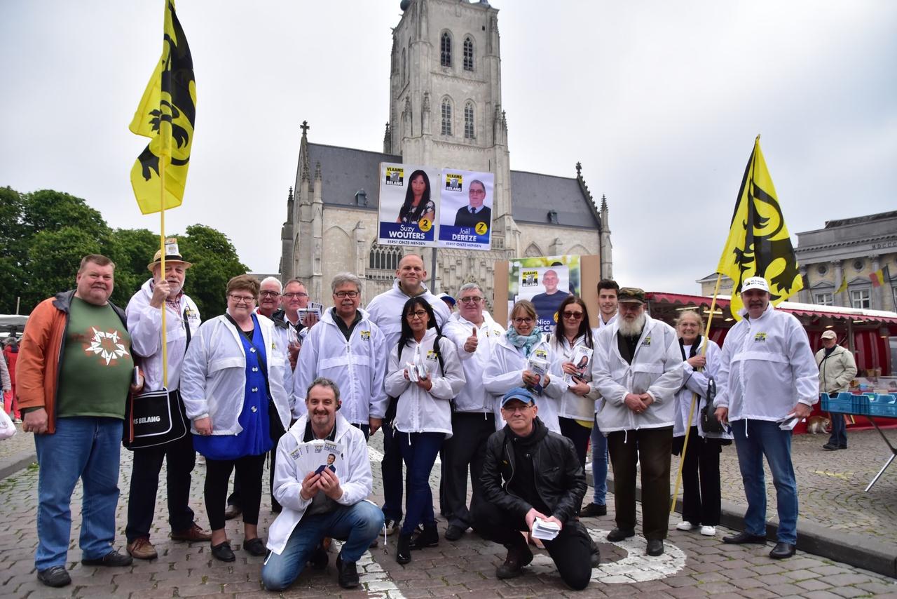 Indrukwekkende marktactie VB Tienen op 21 mei 2019