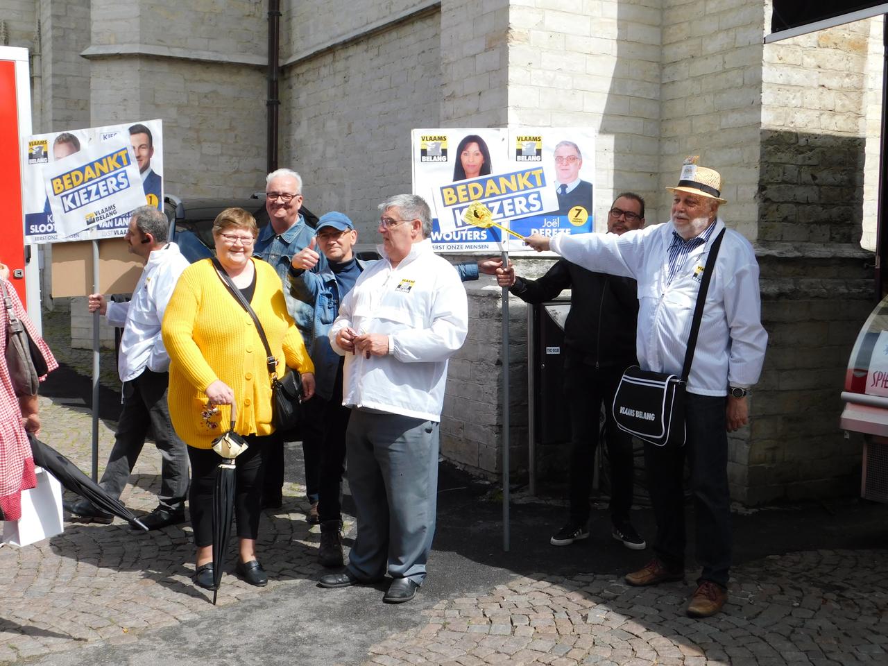 Dank u, kiezers voor uw stem en steun