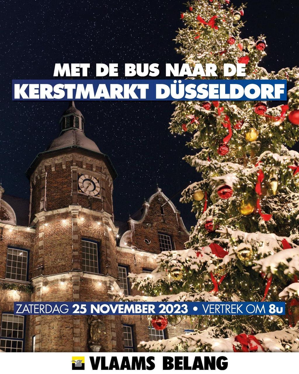 Met het Vlaams Belang bestuur naar de kerstmarkt in Düsseldorf