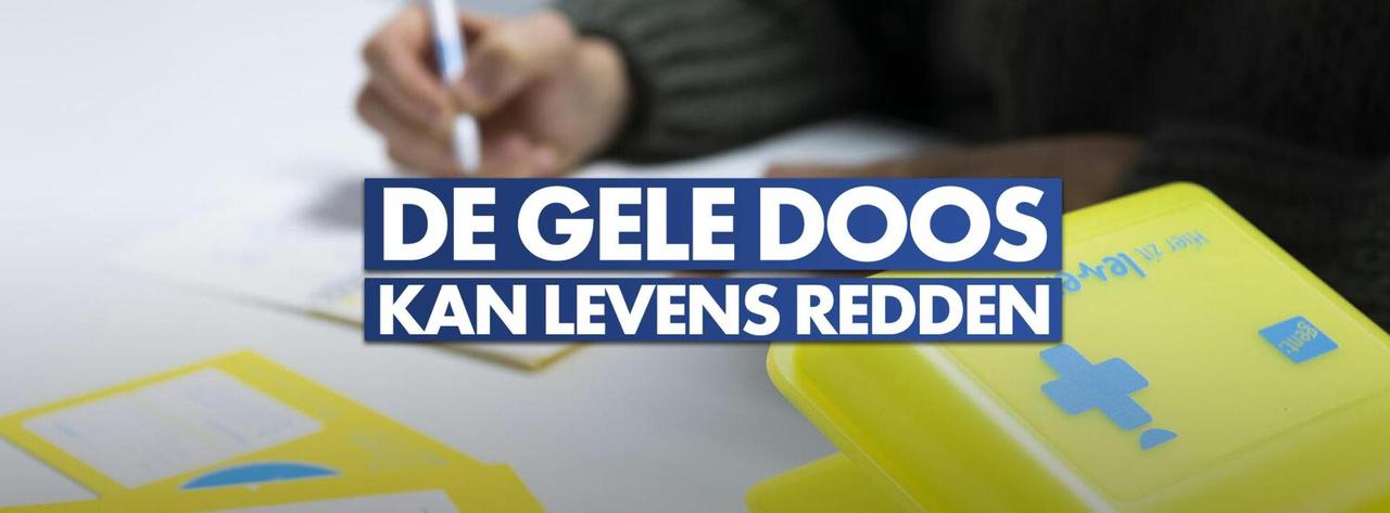 De gele doos kan levens redden