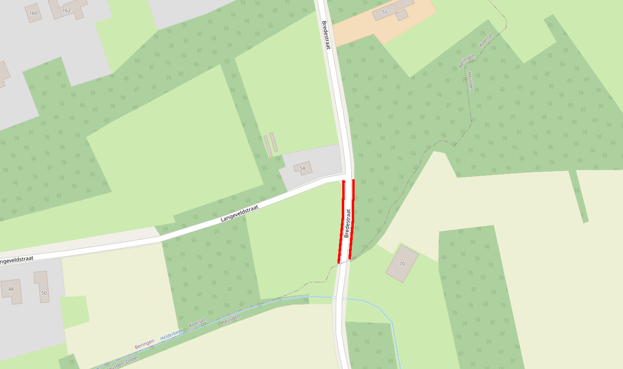 Fietspad Bredestraat op de lange baan