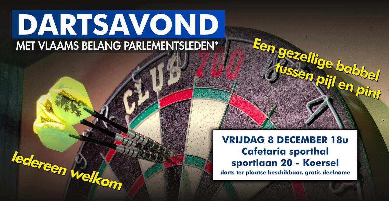 Dartsavond Vlaams Belang Beringen