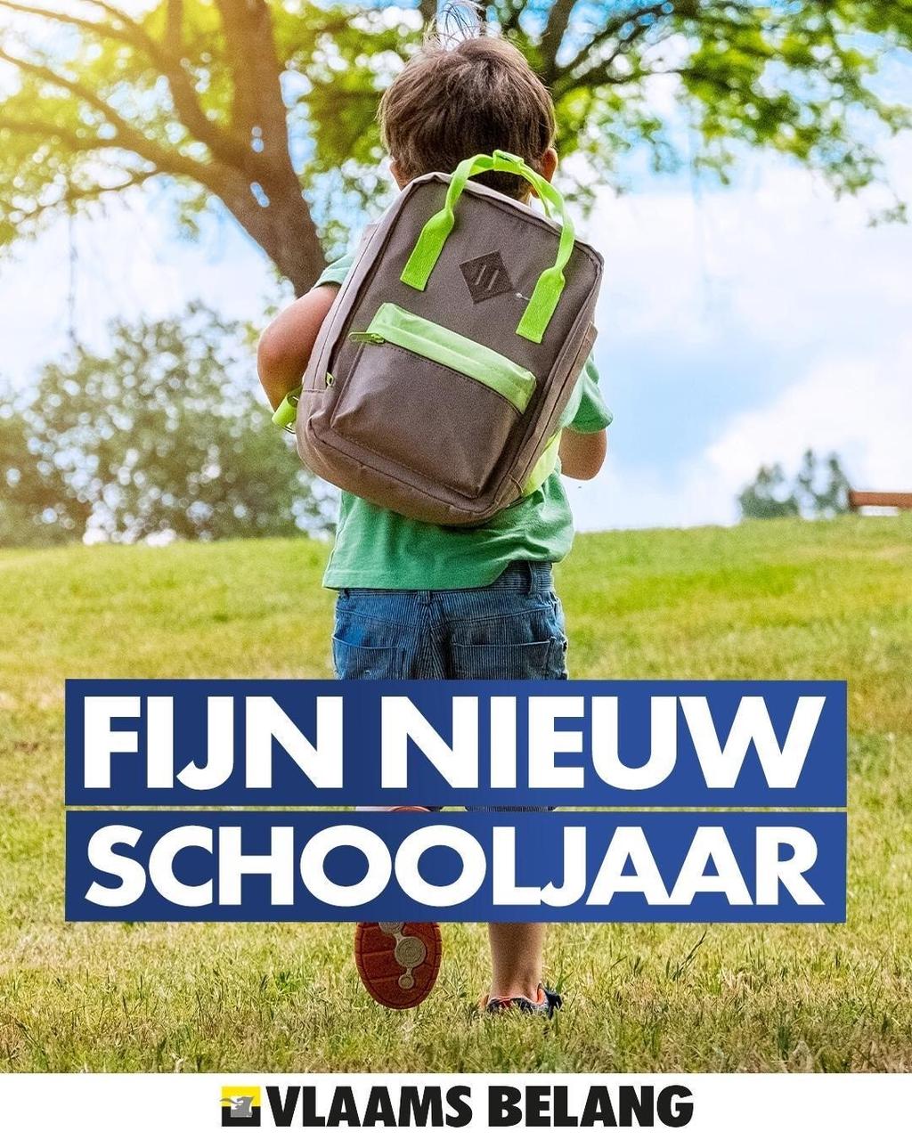veilige en fijne éérste schooldag
