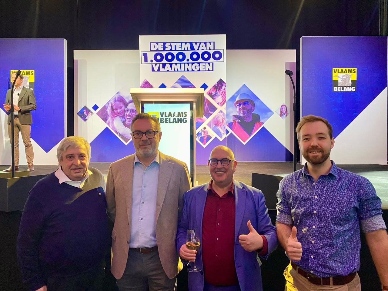 Vlaams Belang Deinze aanwezig op nieuwjaarsreceptie in Oostende