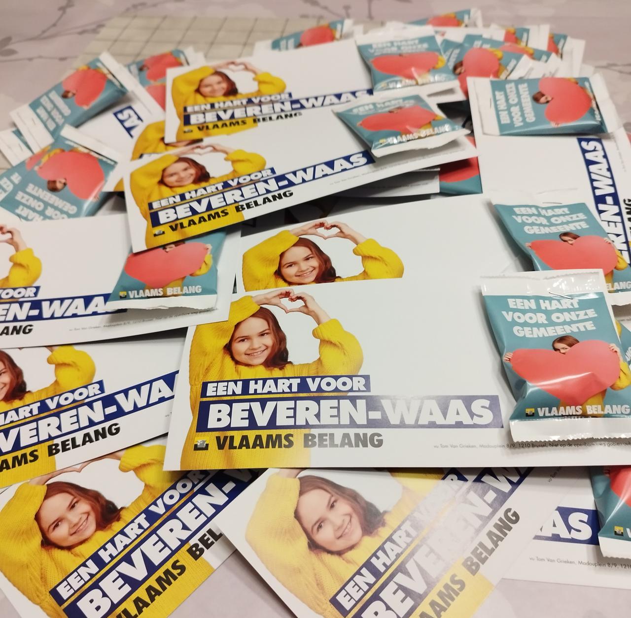 Vlaams Belang organiseert Valentijnsactie ‘Een Hart voor Beveren’