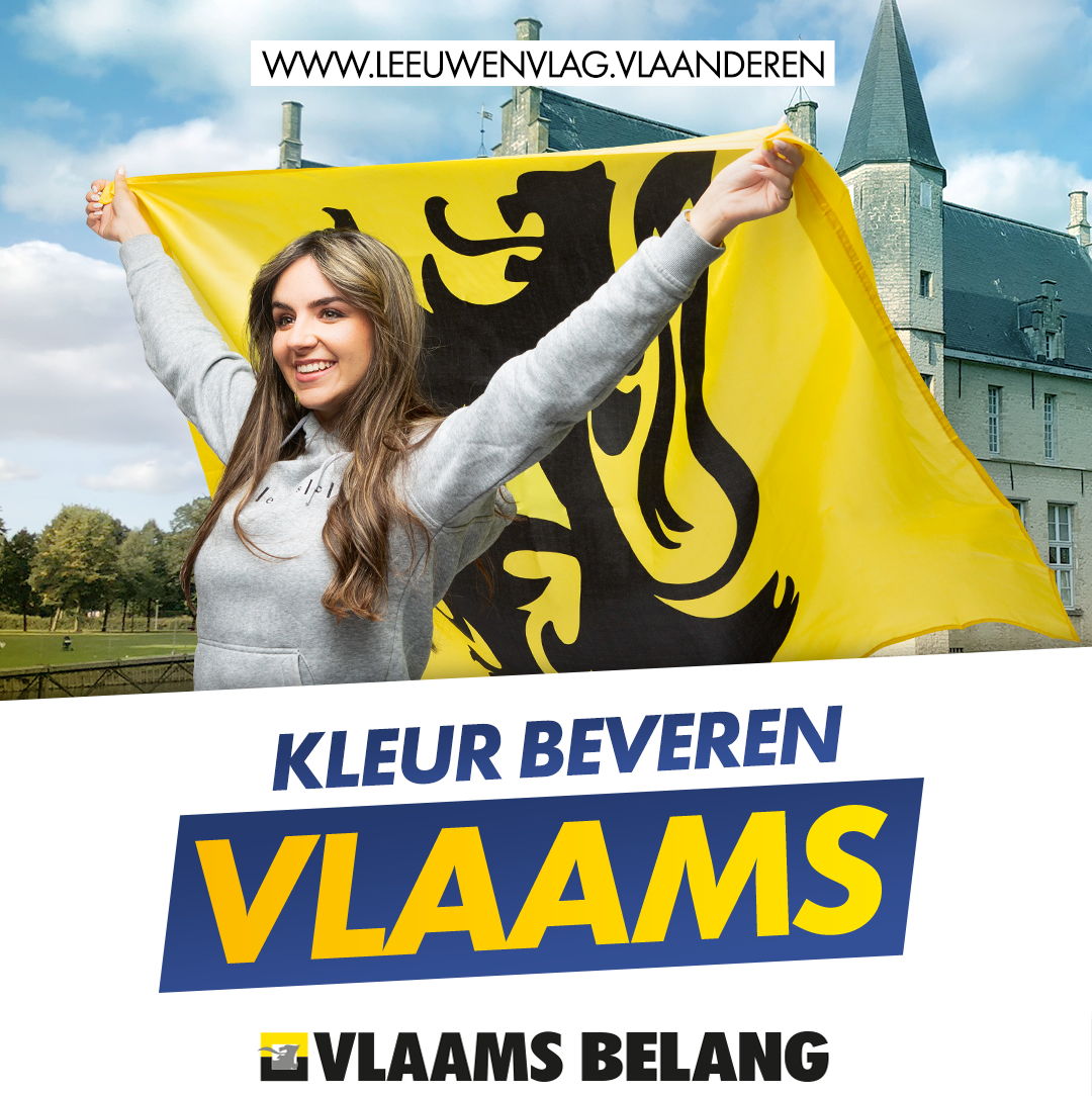 Vlaams Belang beloont wie leeuwenvlag uithangt rond 11 juli met eigen ‘Gouden Leeuwbier’
