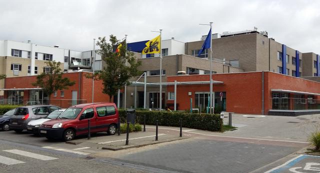 Leeuwenvlag ondersteboven aan OCMW