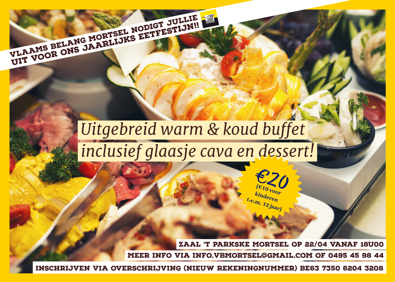 Eetfestijn met Sam Van Rooy