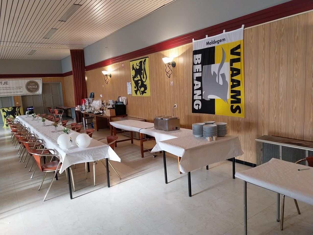 Spaghetti-avond Vlaams Belang Maldegem succesvol