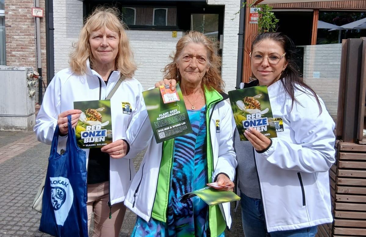 Vlaams Belang Lochristi-Wachtebeke zet de bijtjes in de bloemetjes
