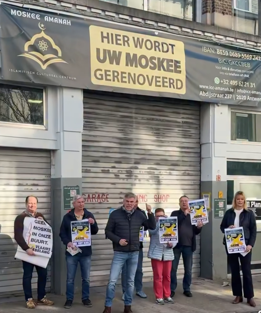 Vlaams Belang verzet zich tegen megamoskee op het Kiel
