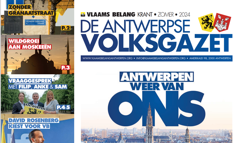 Zomereditie Antwerpse Volksgazet zowel digitaal als fysiek beschikbaar
