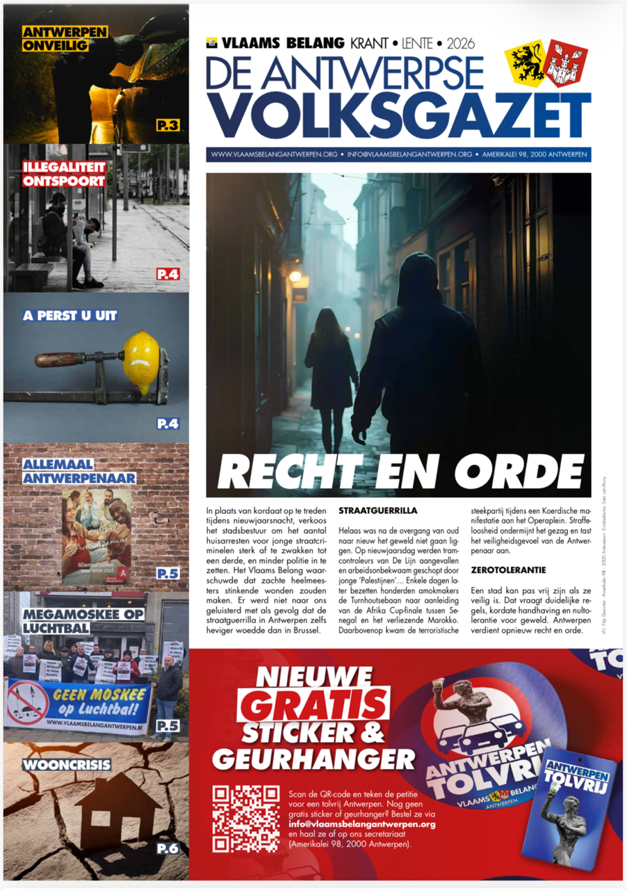 Antwerpse Volksgazet verdeeld