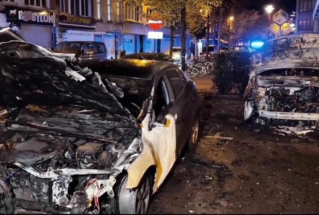 Uitgebrande auto’s in Antwerpen-Noord: niet-functionerende of vernielde camerabewaking