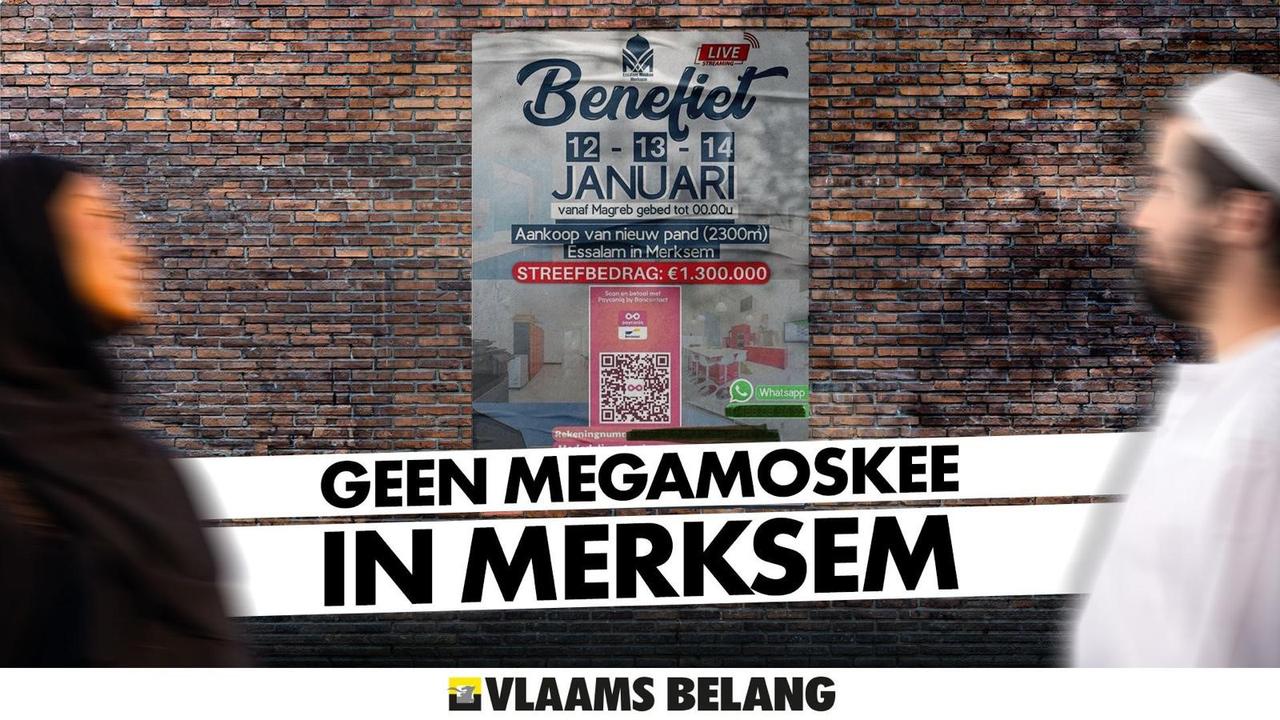 Geen megamoskee in Merksem: teken de petitie