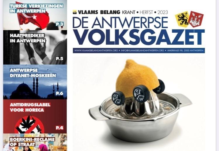 Herfsteditie Antwerpse Volksgazet bedeeld
