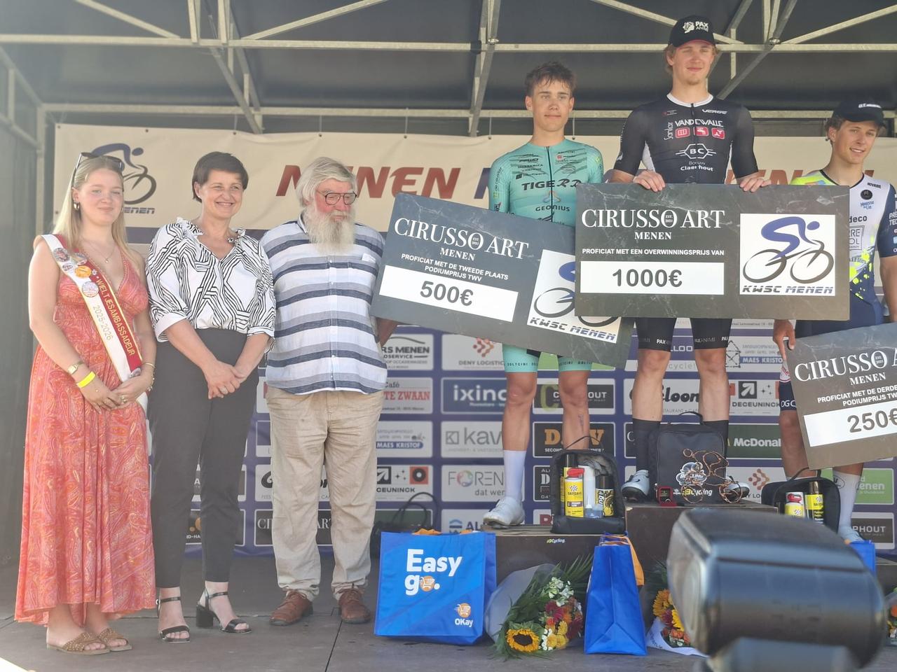 Bravo Thur-Emiel! Menen-Kemmel-Menen bezorgt hem een podiumplaats op UCI-niveau